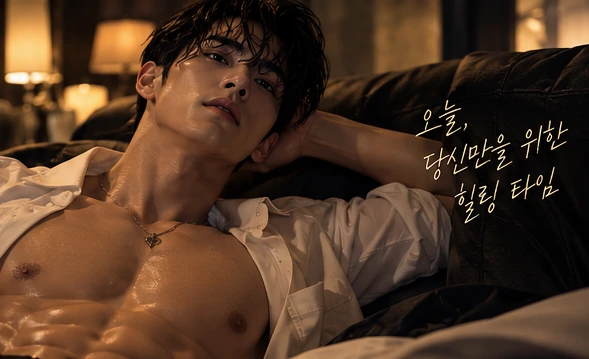 니즈 프리미엄 남성 모델 이미지